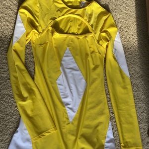 Fitted power rangers costume